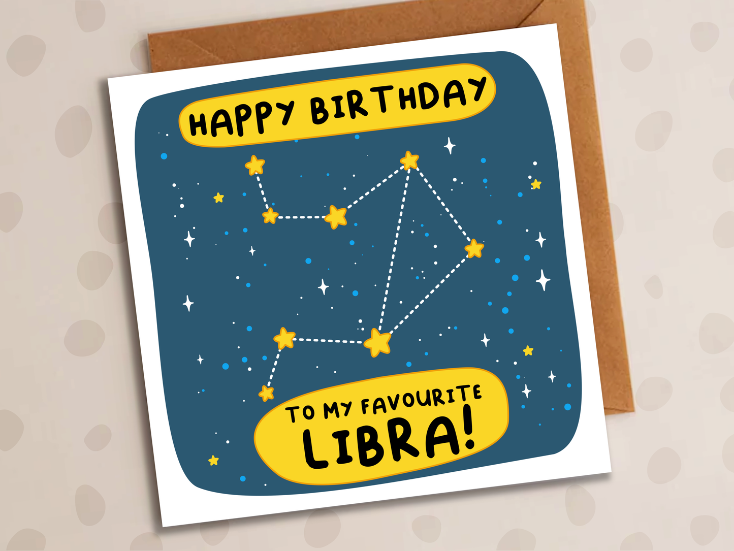 To My Favourite Libra Card, Birthday, Libra